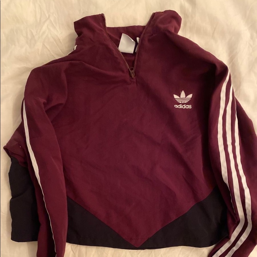 Adidas cropped jacket
